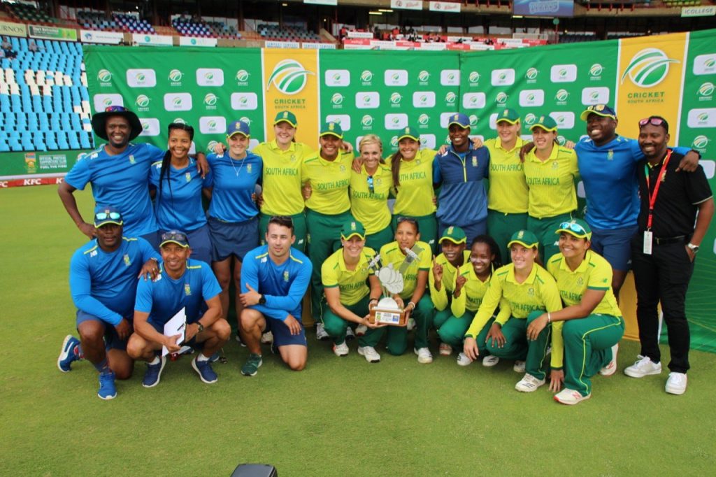 Proteas women complete T20i series whitewash