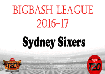 Sydney Sixers Squad 2016-17 Season
