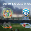 Namibia and Oman also announced their squad for Desert T20