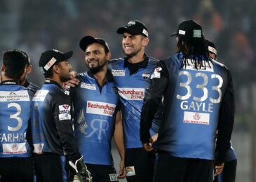 Rangpur Riders have clinched the fifth victory in a row
