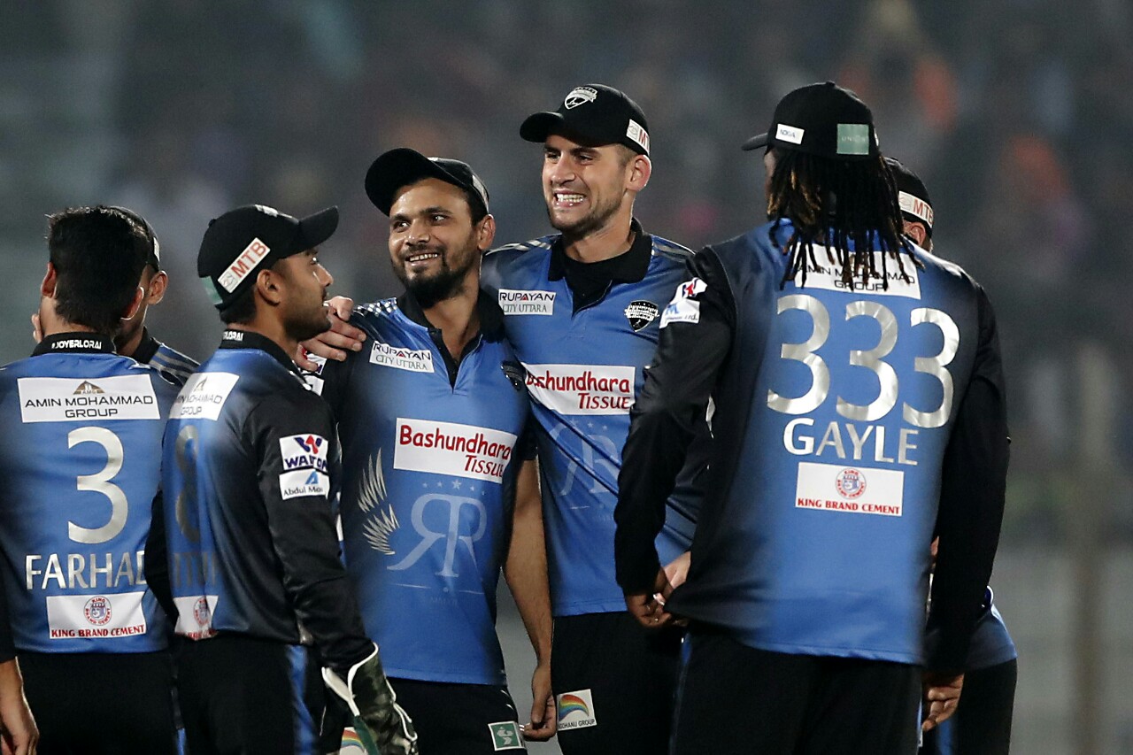 Rangpur Riders have clinched the fifth victory in a row
