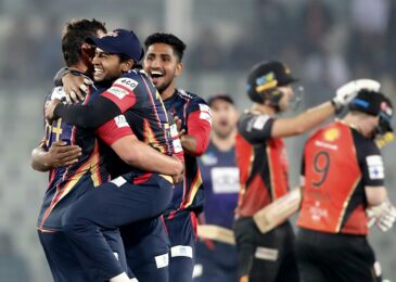 First Super over of BPL 2019 won by Vikings
