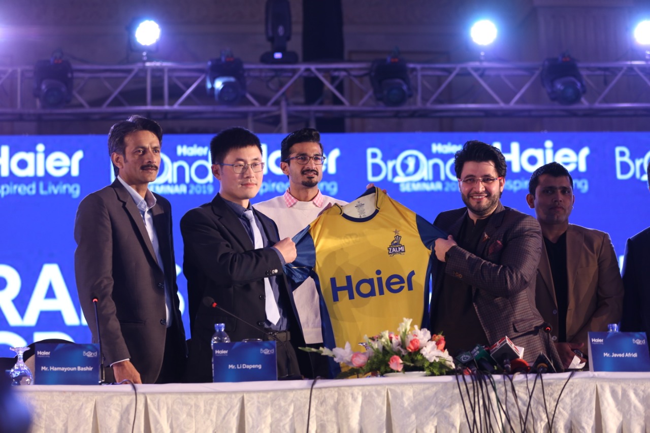 Haier will be the main Title Sponsor of Peshawar Zalmi