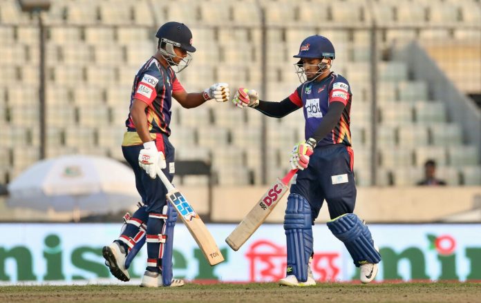 Mushfiqur once again wins it for Vikings