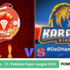 Preview: Pakistan Super League 2019, Match 13, Islamabad United vs Karachi Kings