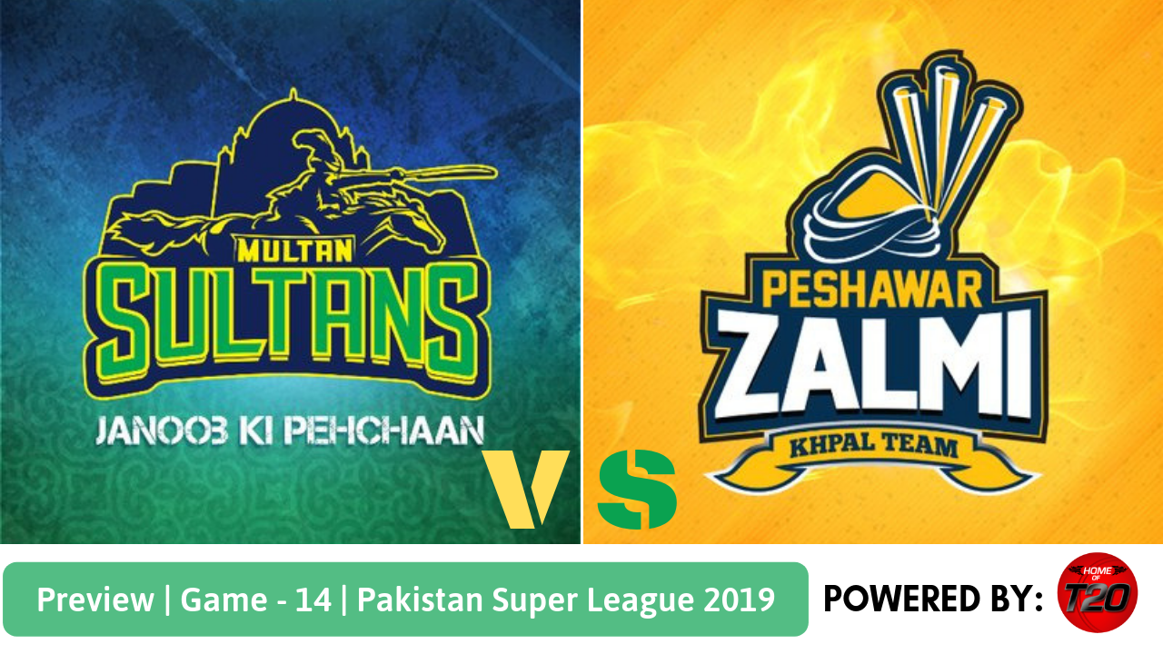 Pakistan Super League 2019 Match 14 Multan Sultans vs Peshawar Zalmi