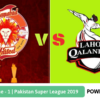 Preview: Pakistan Super League 2019, Match 1, Islamabad United vs Lahore Qalandars