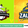 Preview: Pakistan Super League 2019, Match 7, Peshawar Zalmi vs Lahore Qalandars
