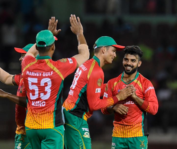 Green, Paul and Shadab propel Warriors to a victory