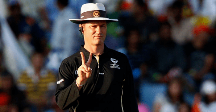 Simon Taufel joined the Hero CPL match officials team