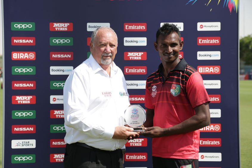 Singapore defeated Scotland in their opening ICC Men’s T20 World Cup Qualifier