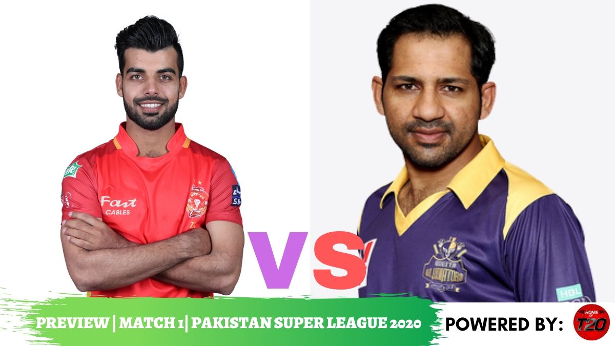 Quetta Gladiators vs Islamabad United