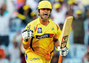 Suresh Raina sends good vibes to Chennai Super Kings