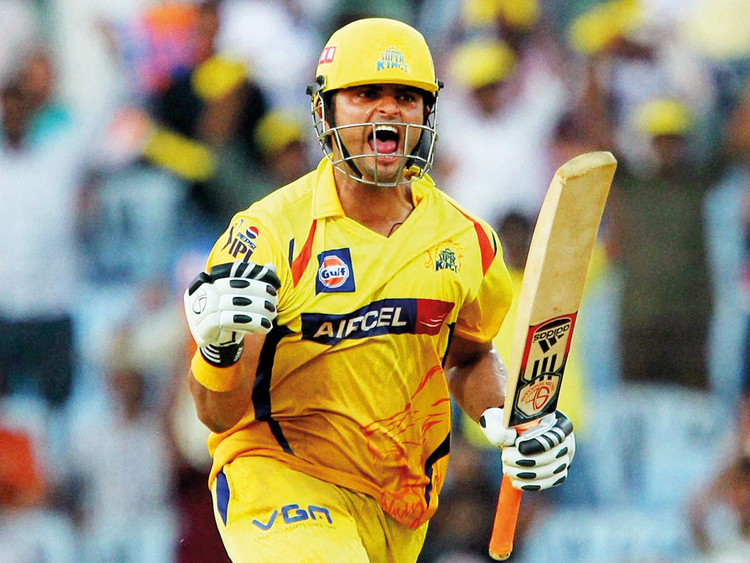 Suresh Raina sends good vibes to Chennai Super Kings