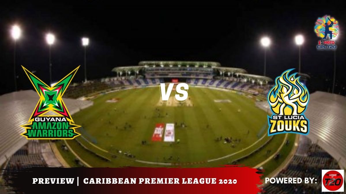 Semi-final 2 Guyana Amazon Warriors vs St Lucia Zouks