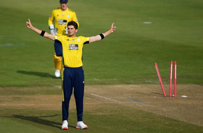 Shaheen Shah Afridi wickets in T20 Blast