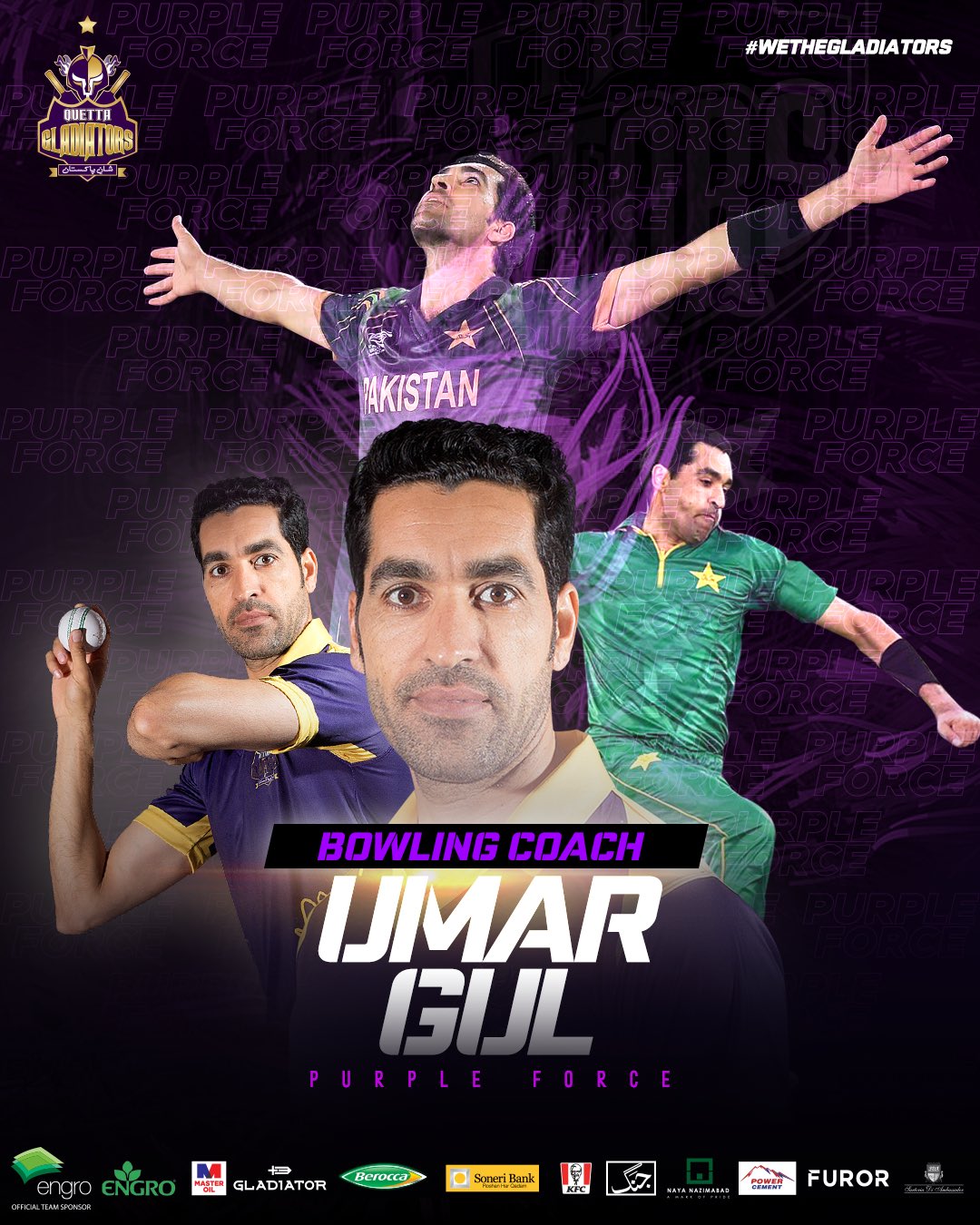Quetta Gladiators sign Umar Gul as bowling coach