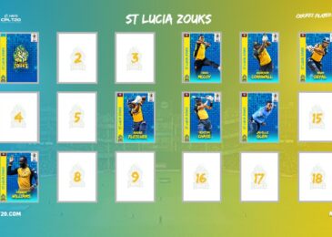 St Lucia Zouks announce 2021 retentions