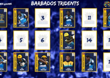 Barbados Tridents announce 2021 retentions