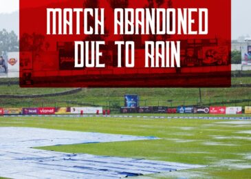 Rhinos and Gladiators match abandoned, they shared a point each