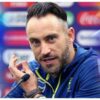 “The T10 format could be played in the Olympics,” says Faf du Plessis