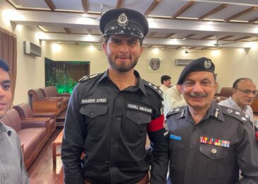 Shaheen Shah Afridi becomes Goodwill Ambassador of KP police