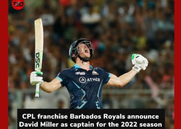 CPL franchise Barbados Royals announce David Miller as Captain for the 2022 season