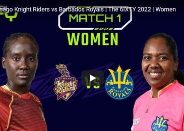 LIVE | Barbados Royals vs Guyana Amazon Warriors | The 6IXTY 2022 | Women | Home of T20