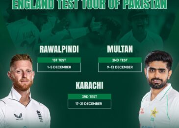 PCB announces details of England’s Test tour of Pakistan