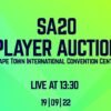 Watch Live Streaming of SA20 Players Auction