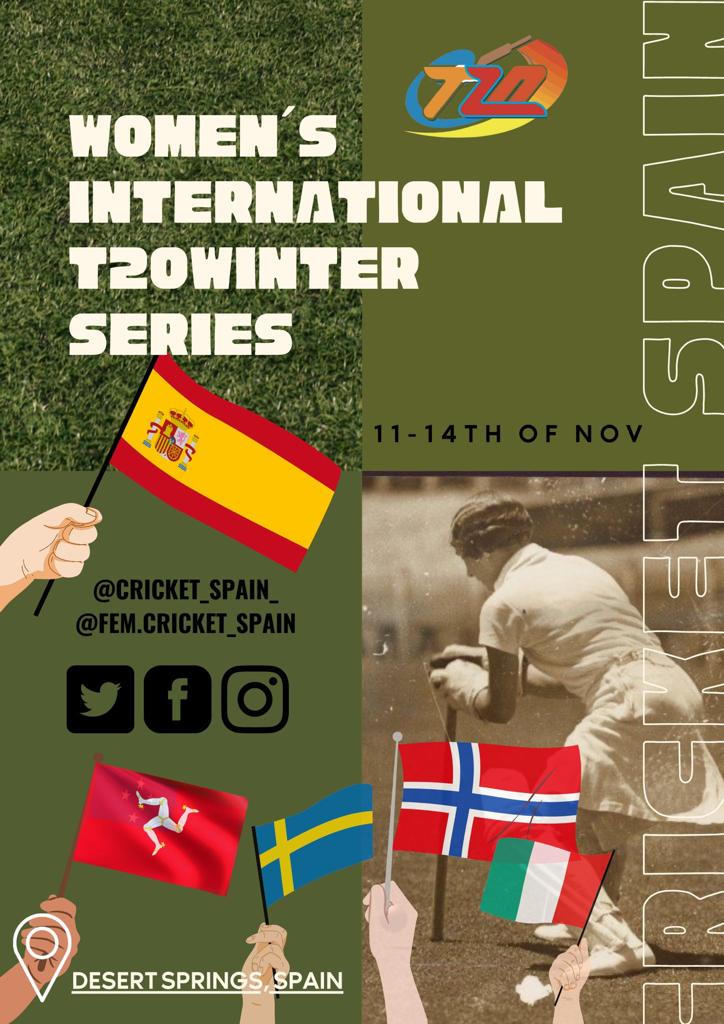 Womens T20I Pentagular Series In Spain 2022