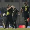 Australia Women lifts the trophy after easy win over India Women in the 5-match T20I Series