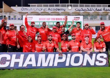 Canada crowned as Champions of 2022 Desert Cup T20I