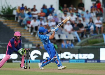 Dewald Brevis’ unbeaten 70 off 41 balls hands home team opening victory in SA2