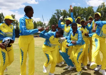 Rwanda U19 Cricket Team Makes History with 39-Run Victory Against Zimbabwe