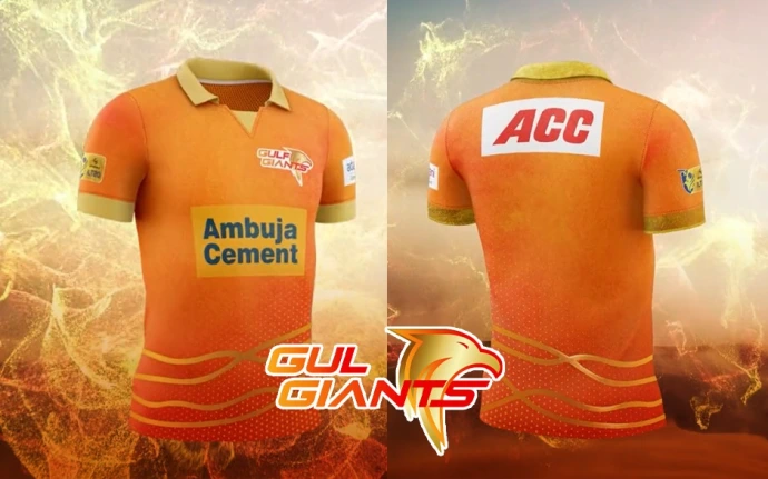 Adani’s Gulf Giants Launch Jersey for Inaugural Season of ILT20