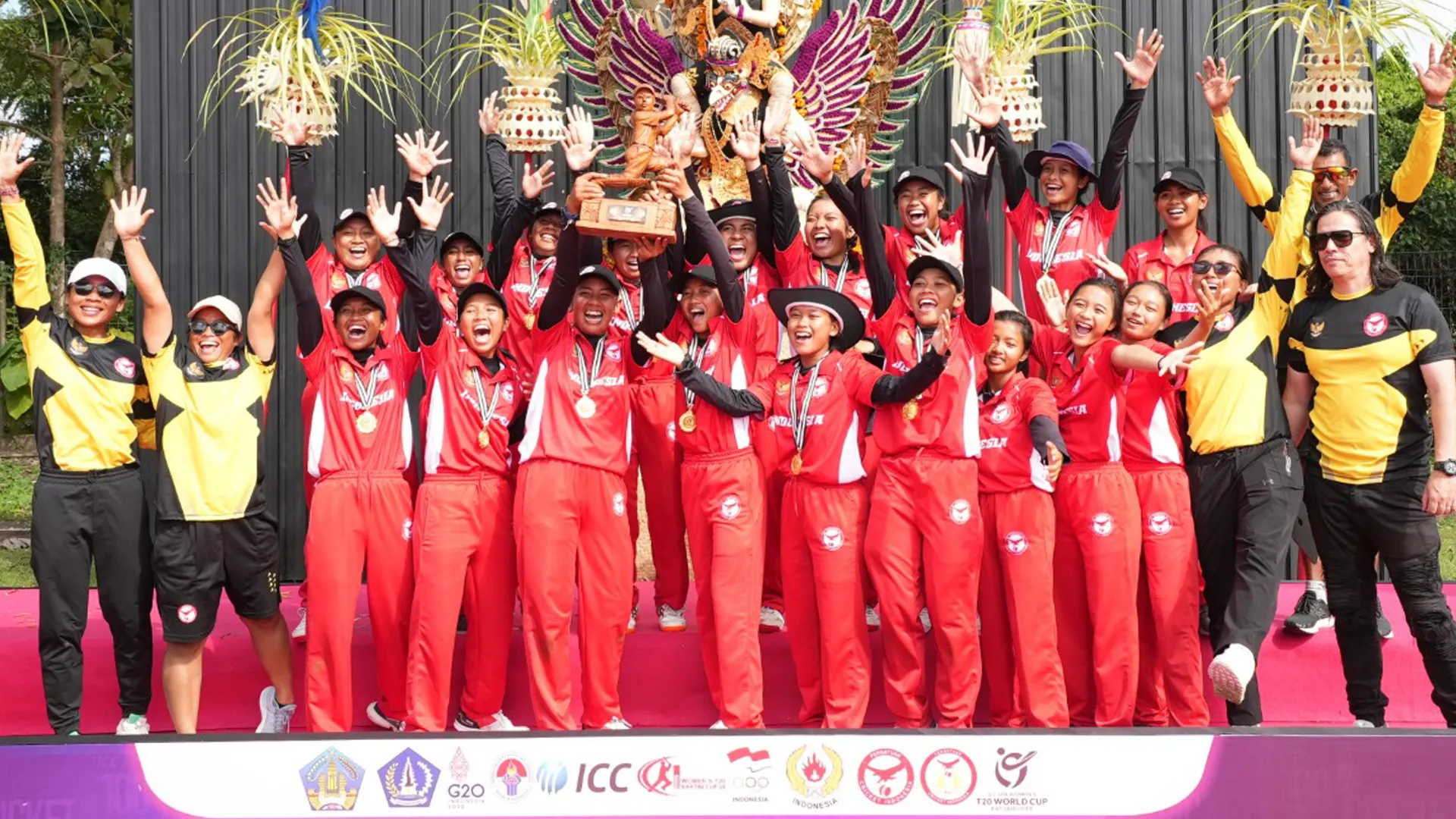 Indonesia all set to play first-ever ICC event
