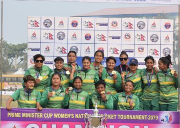 Sudurpaschim Women won the Prime Minister’s Cup Women’s T20 National Cricket Tournament