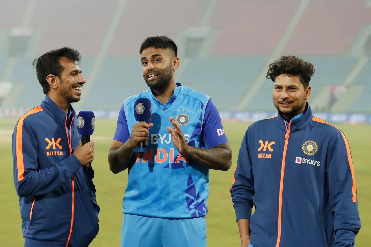 Suryakumar, Chahal, and Kuldeep's Laughter-Filled Post-Match Interview After India's T20I Win