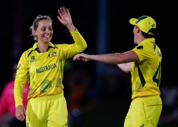 Ashleigh Gardner’s five-for guided Australia Women to a massive win in their T20 World Cup Opener