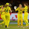 Australia Women through to the semi-finals after the win over South Africa Women