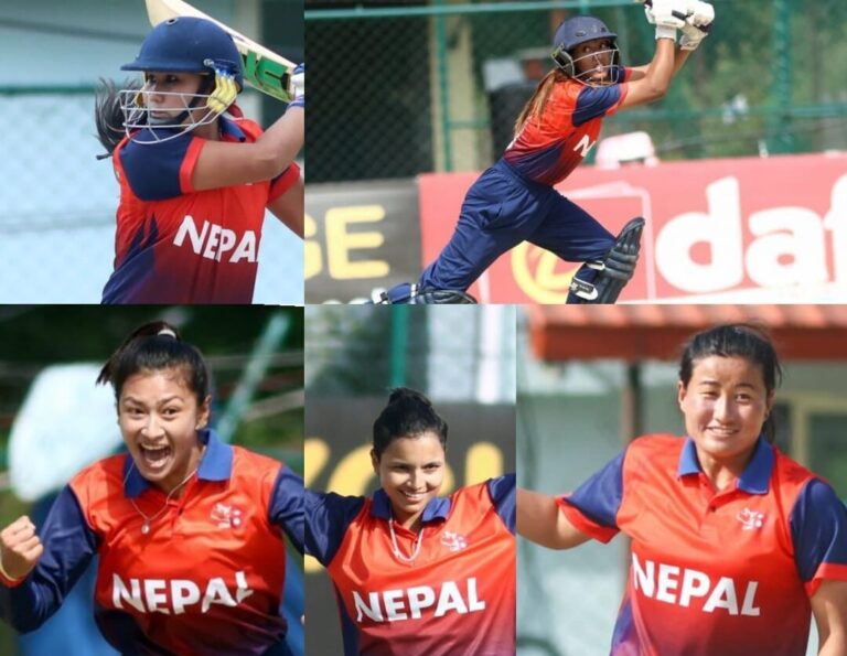 Five Nepali Women registered for the Women’s Premier League (WPL
