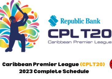 Caribbean Premier League (CPLT20) 2023 Complete Schedule