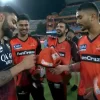 Watch: Centurion Kohli signs bat, jersey, and cap for SRH youngsters