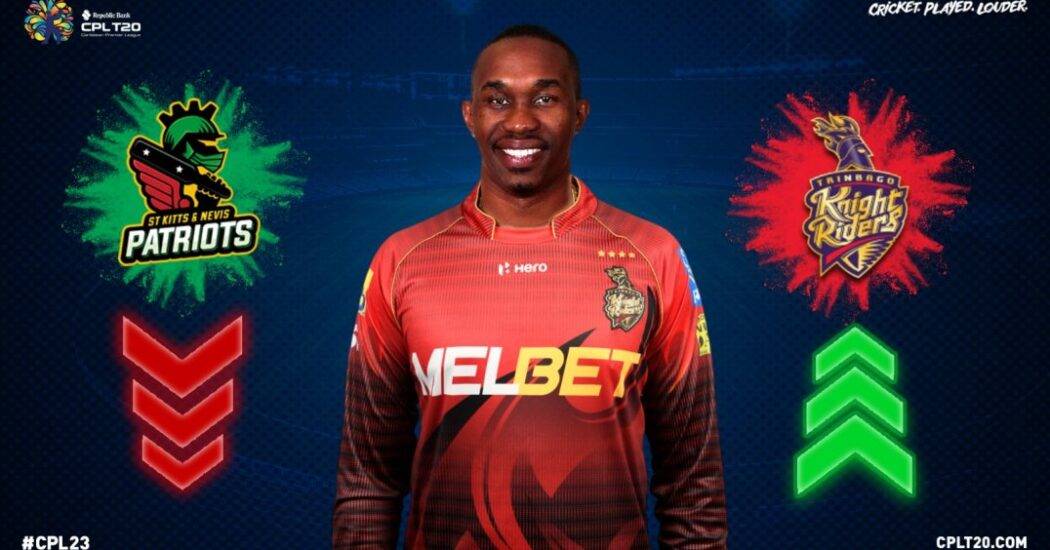 Dwayne Bravo returns to Trinbago Knight Riders