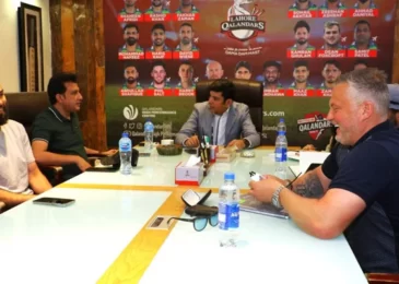 How did Darren Gough spend his time in Pakistan?