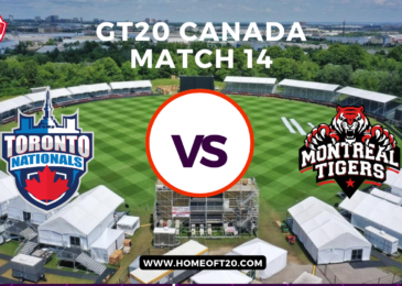 GT20 Canada Match 14, Toronto Nationals vs Montreal Tigers Match Preview, Pitch Report, Weather Report, Predicted XI, Fantasy Tips, and Live Streaming Details