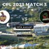 CPL 2023 Match 3, Trinbago Knight Riders vs St Kitts and Nevis Patriots Match Preview, Pitch Report, Weather Report, Predicted XI, Fantasy Tips, and Live Streaming Details