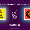 The Hundred Men’s 2023 Match 25, Trent Rockets vs Birmingham Phoenix Match Preview, Pitch Report, Weather Report, Predicted XI, Fantasy Tips, and Live Streaming Details