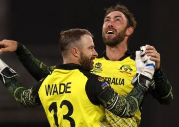 Maxwell ruled out of SA T20s with injury, Wade returns